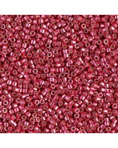 Miyuki Delica 11/0 DB1841 Duracoat® Galvanized Light Cranberry