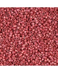 Miyuki Delica 11/0 DB1841F Duracoat® Galvanized Matte Light Cranberry