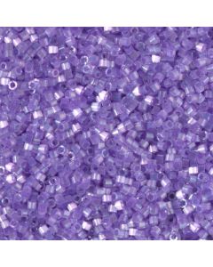 Miyuki Delica 11/0 DB1868 Silk Inside Dyed Lilac AB