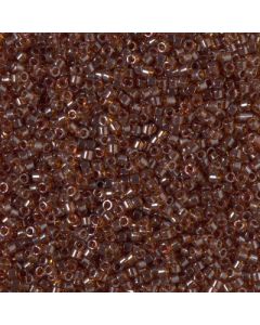 Miyuki Delica 11/0 DB1891 Transparent Dark Topaz Luster