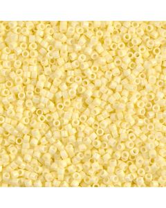 Miyuki Delica 11/0 DB2101 Duracoat® Dyed Opaque Light Lemon Ice