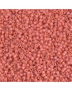Miyuki Delica 11/0 DB2114 Duracoat® Dyed Opaque Light Watermelon