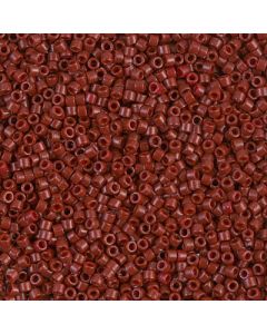 Miyuki Delica 11/0 DB2120 Duracoat® Dyed Opaque Maroon