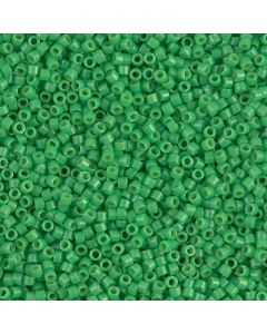 Miyuki Delica 11/0 DB2126 Duracoat® Dyed Opaque Fiji Green