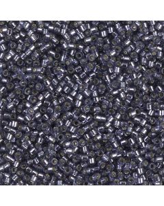 Miyuki Delica 11/0 DB2167 Duracoat® Dyed Silver Lined Prussian Blue