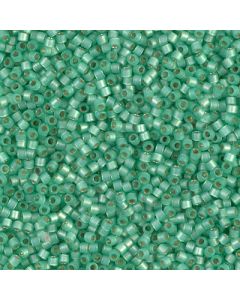 Miyuki Delica 11/0 DB2188 Duracoat® Dyed Semi-Matte S/L Spearmint