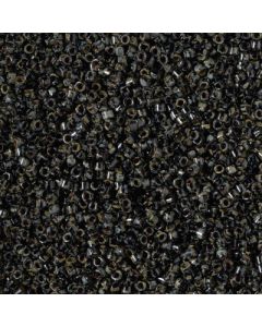Miyuki Delica 11/0 DB2261 Black Picasso