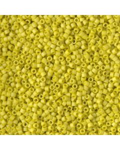 Miyuki Delica 11/0 DB2283 Matte Opaque Glazed Citron