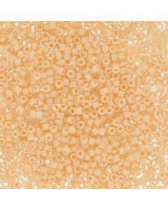 Miyuki Delica 11/0 DB2351 Duracoat® Opaque Dyed Pale Peach