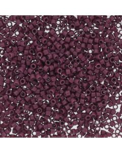 Miyuki Delica 11/0 DB2355 Duracoat® Opaque Dyed Plum Berry