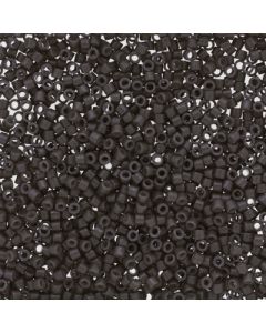 Miyuki Delica 11/0 DB2368 Duracoat® Opaque Dyed Charcoal