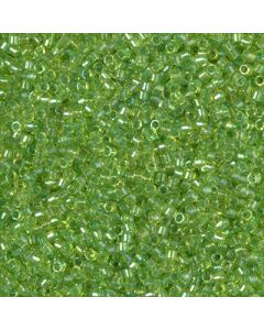 Miyuki Delica 11/0 DB2376 Inside Dyed Chartreuse