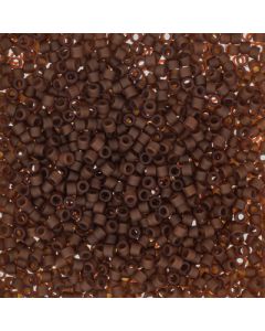 Miyuki Delica 11/0 DB2403 Matte Transparent Rootbeer