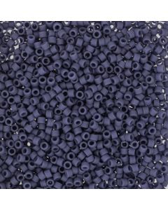Miyuki Delica 11/0 DB2408 Matte Opaque Steel Blue