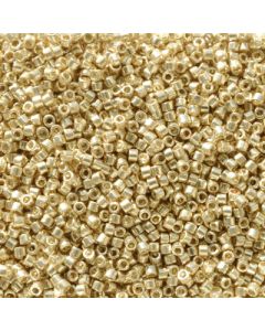 Miyuki Delica 11/0 DB2501 Duracoat® Galvanized Pale Gold