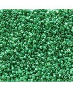 Miyuki Delica 11/0 DB2505 Duracoat® Galvanized Dark Mint Green