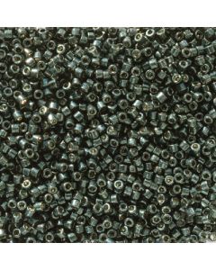 Miyuki Delica 11/0 DB2507 Duracoat® Galvanized Black Moss