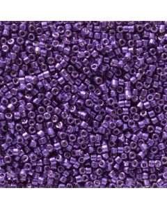 Miyuki Delica 11/0 DB2510 Duracoat® Galvanized Lilac Night