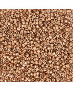 Miyuki Delica 11/0 DB2518 Duracoat® Galvanized Rose Gold