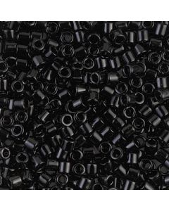 Miyuki Delica 8/0 DBL0010 Black Opaque
