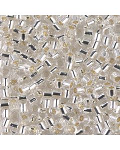 Miyuki Delica 8/0 DBL0041 Silver Lined Crystal