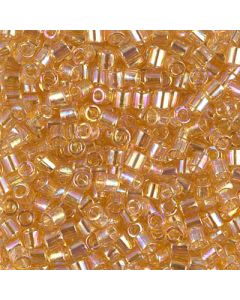 Miyuki Delica 8/0 DBL0100 Transparent Light Topaz AB