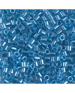 Miyuki Delica 8/0 DBL0905 Sparkling Blue Lined Crystal