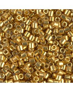 Miyuki Delica 8/0 DBL1832 Duracoat® Galvanized Gold