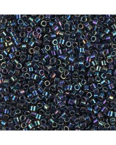 Miyuki Delica 10/0 DBM0005 Mztallic Variegated Blue Iris