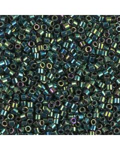 Miyuki Delica 10/0 DBM0027 Metallic Dark Green Iris