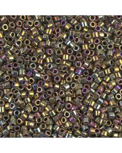 Miyuki Delica 10/0 DBM0029 Metallic Golden Olive Iris