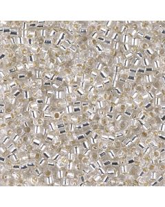 Miyuki Delica 10/0 DBM0041 Silver Lined Crystal