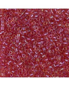 Miyuki Delica 10/0 DBM0062 Light Cranberry Topaz Luster