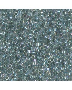 Miyuki Delica 10/0 DBM0084 Sea Foam Lined Crystal AB