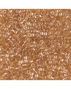 Miyuki Delica 10/0 DBM0101 Light Smoky Topaz Gold Luster