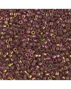 Miyuki Delica 10/0 DBM0103 Dark Topaz Rainbow Gold Luster