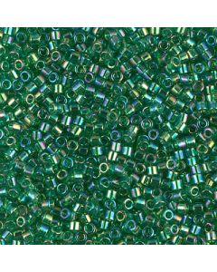Miyuki Delica 10/0 DBM0152 Transparent Green AB