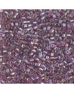Miyuki Delica 10/0 DBM0173 Transparent Smoky Amethyst AB
