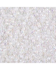 Miyuki Delica 10/0 DBM0222 White Opal AB