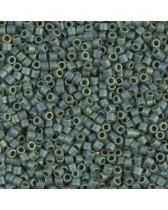 Miyuki Delica 10/0 DBM0373 Matte Metallic Sage Green Luster