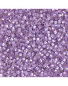 Miyuki Delica 10/0 DBM0629 Dyed Lilac Silver Lined Alabaster 