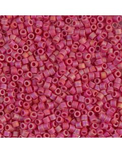 Miyuki Delica 10/0 DBM0874 Matte Opaque Red AB