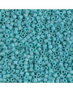 Miyuki Delica 10/0 DBM0878 Matte Opaque Turquoise Green AB
