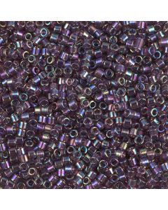 Miyuki Delica 10/0 DBM1244 Transparent Mauve AB