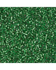 Miyuki Delica 15/0 DBS0046 Silver Lined Green