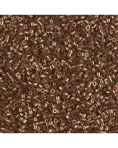 Miyuki Delica 15/0 DBS0115 Dark Topaz Gold Luster