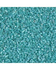 Miyuki Delica 15/0 DBS0166 Opaque Turquoise Green AB
