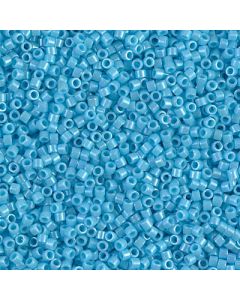Miyuki Delica 15/0 DBS0215 Opaque Turquoise Blue Luster
