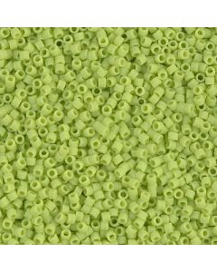 Miyuki Delica 15/0 DBS0763 Matte Opaque Chartreuse