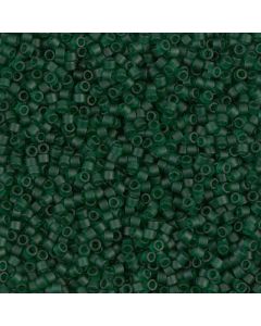 Miyuki Delica 15/0 DBS0767 Matte Transparent Dark Emerald